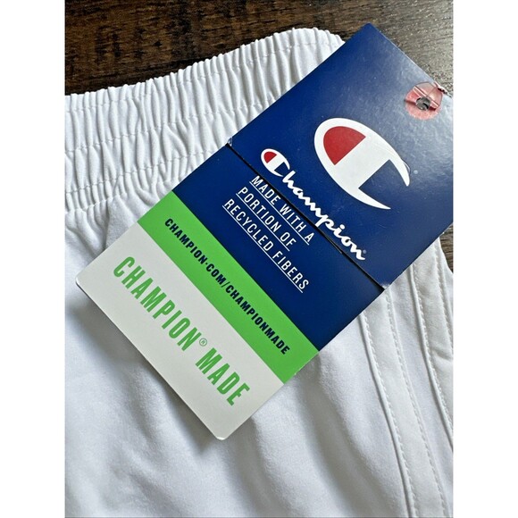 Champion Women's Lightweight  Fitness Workout Gym Running Shorts White XXL - Picture 6 of 9